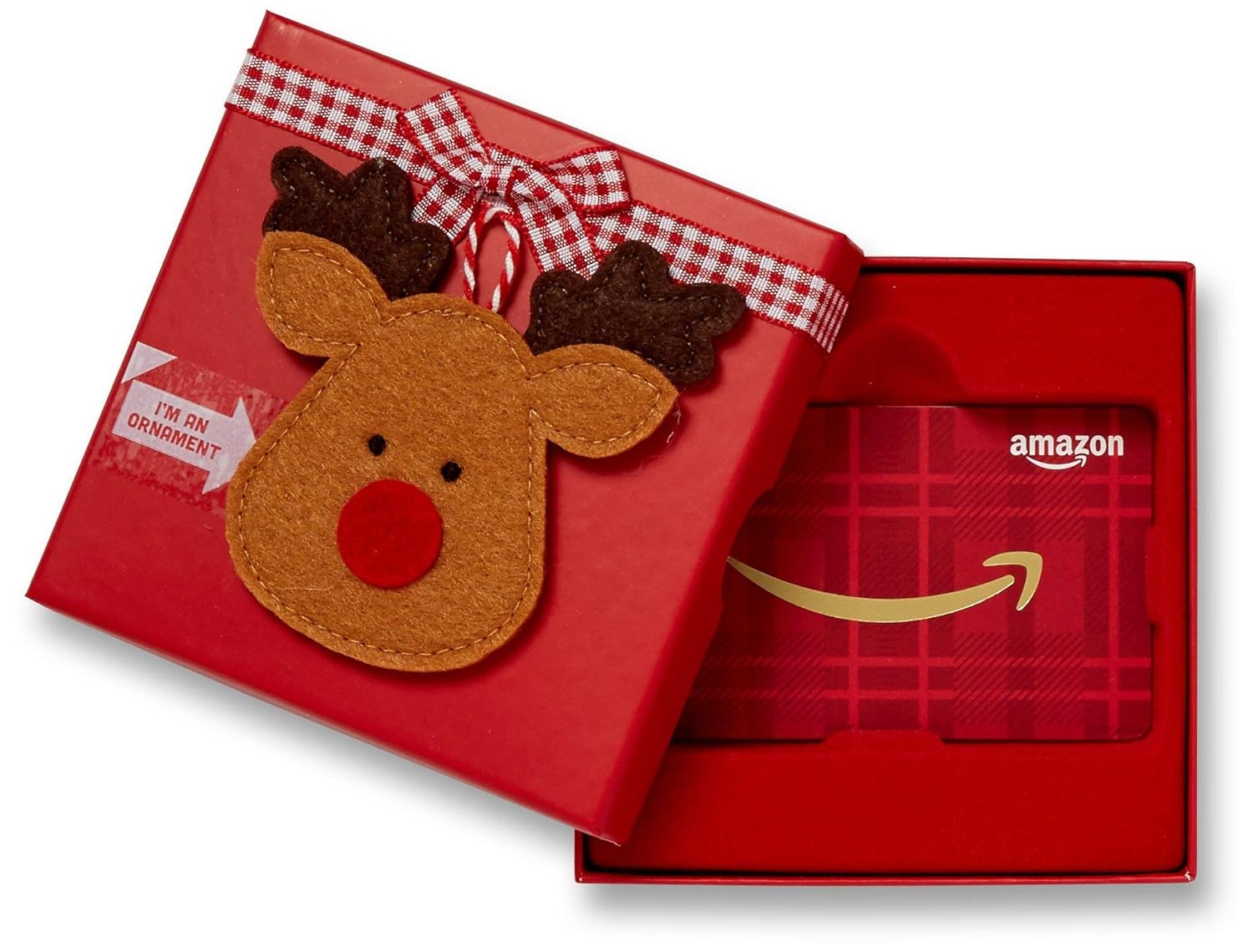 Reindeer Christmas Gift Card Box